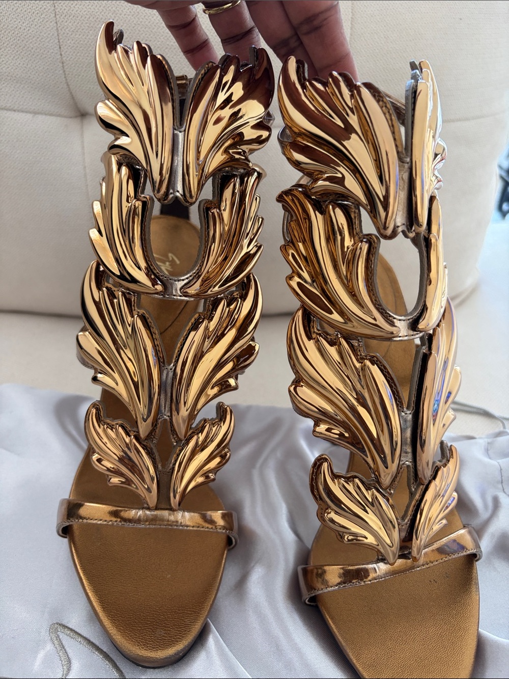 Giuseppe Zanotti Wing Cruel Summer Sz 37 - Picture 9 of 9